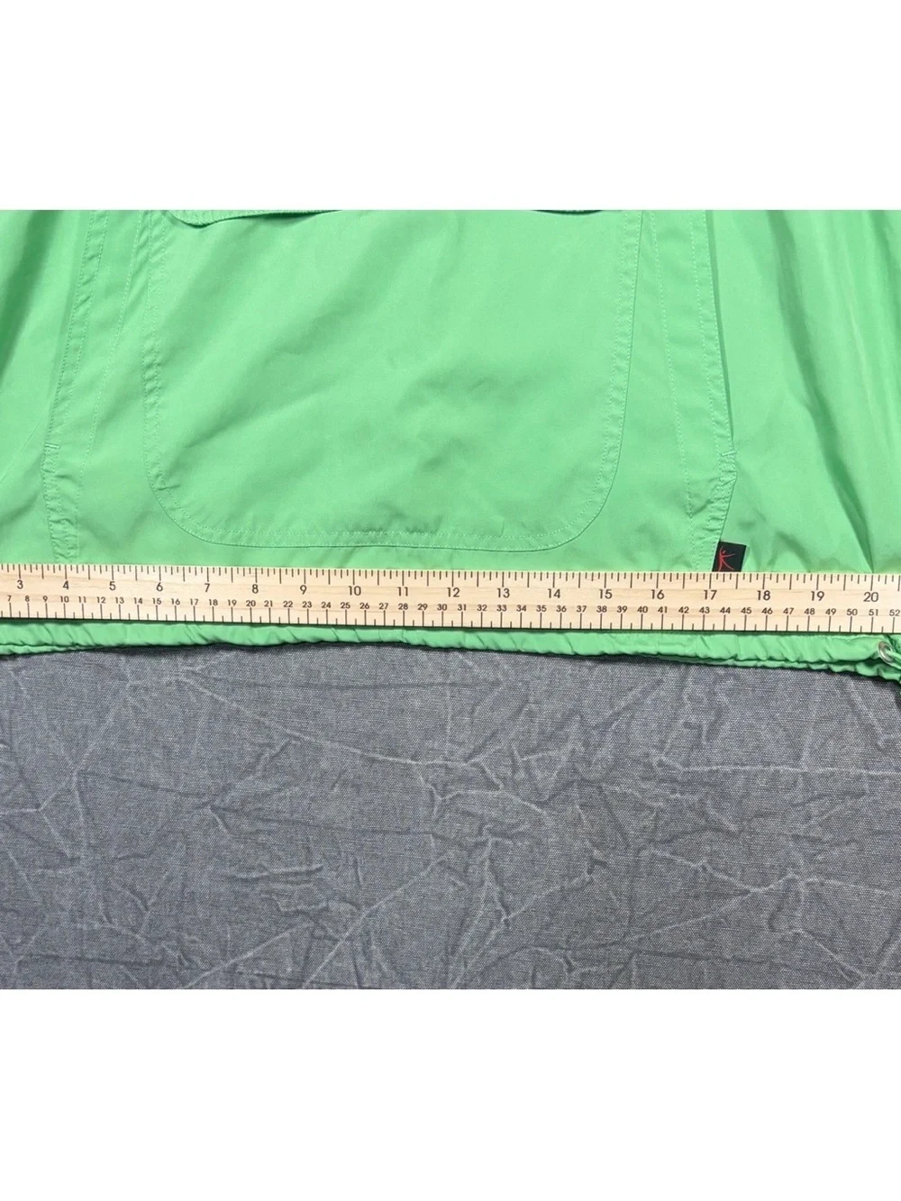 Unbranded Kids Lime Green Pullover Windbreaker Jacket